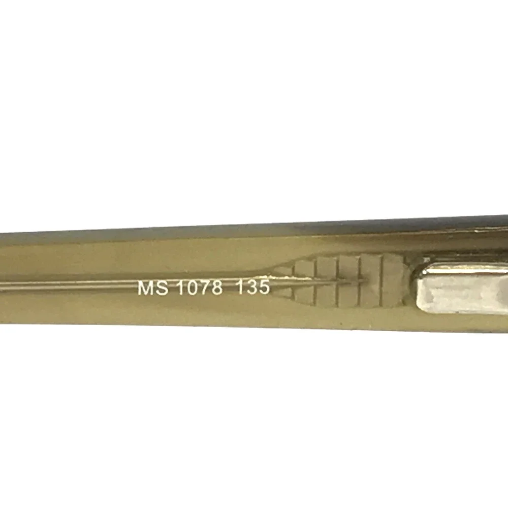 Mossimo Eyeglasses Frames MS 1078 Olive Green Cat Eye Half Rim 51-17-135